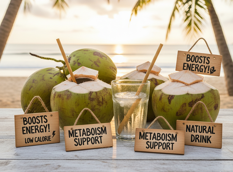 Know the benefits of drinking tender coconut water and how it boosts the body’s nutrition